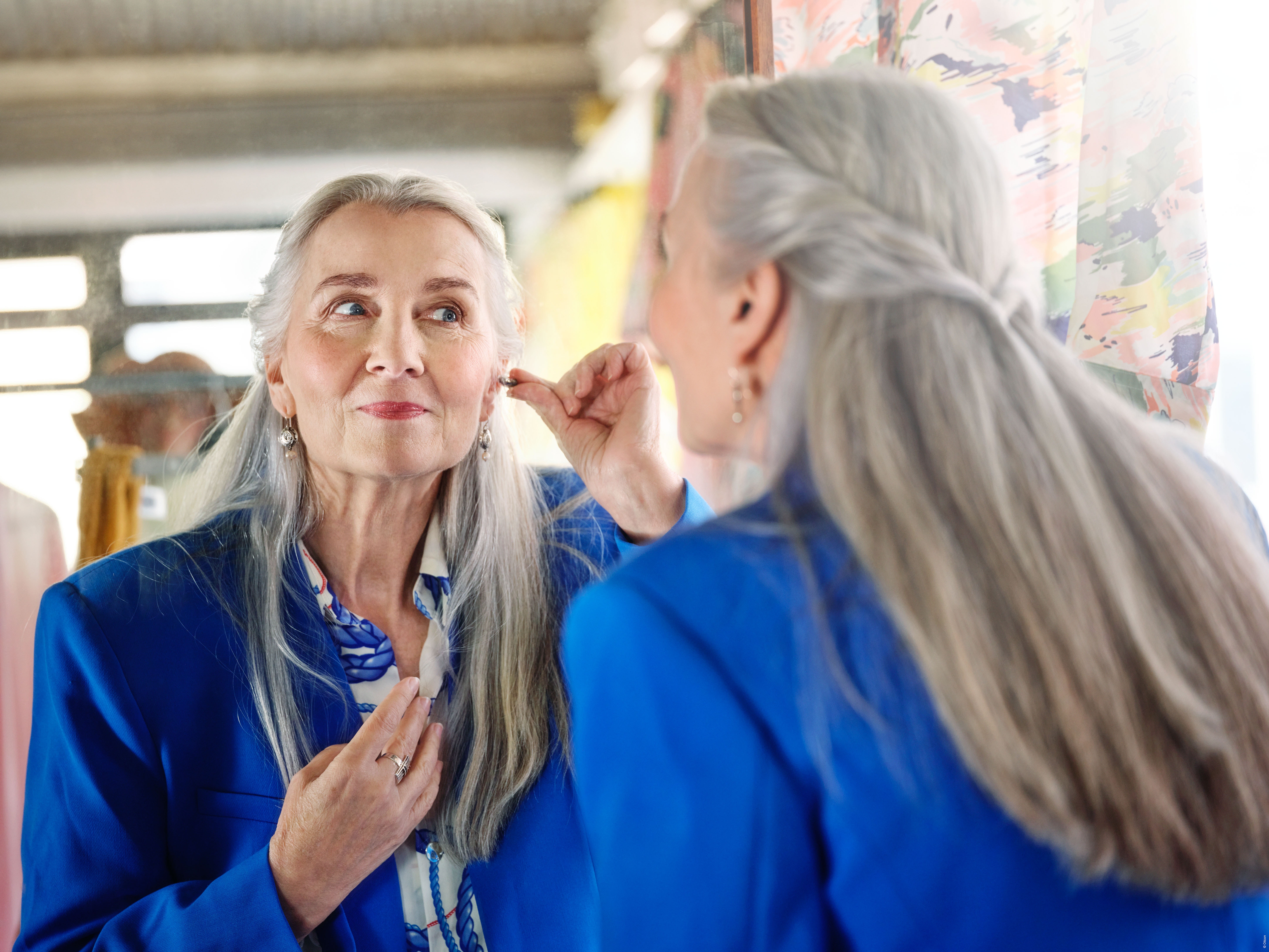 Oticon hearing aid fitting